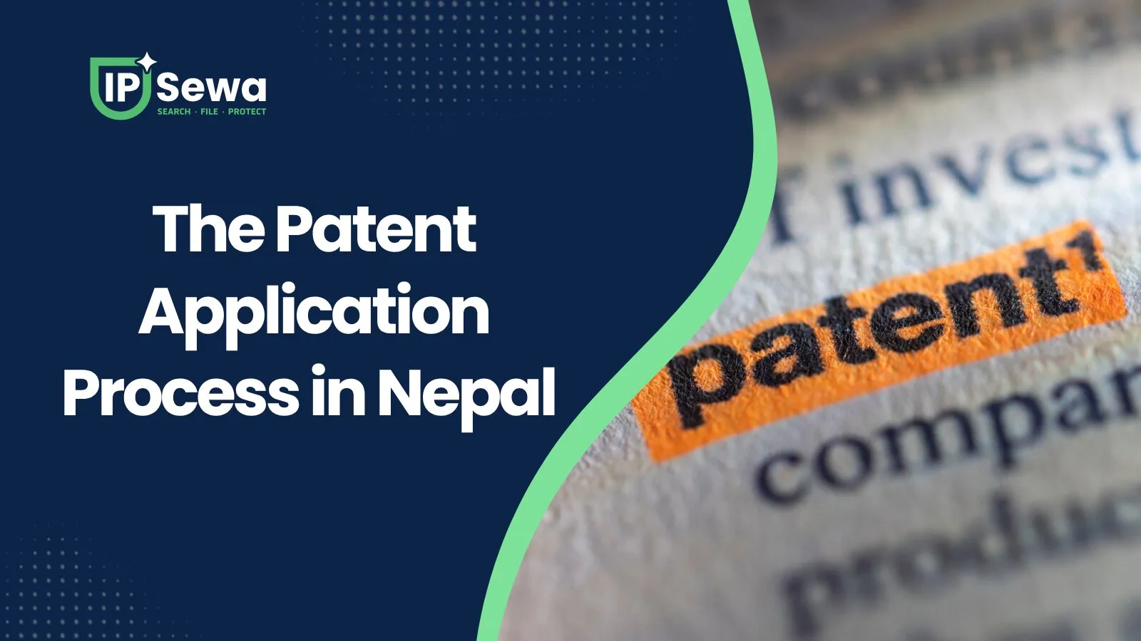 The Patent Application Process in Nepal (2026)