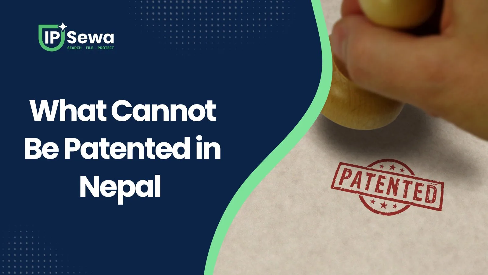 What Cannot Be Patented in Nepal (2026 Exclusions Explained)