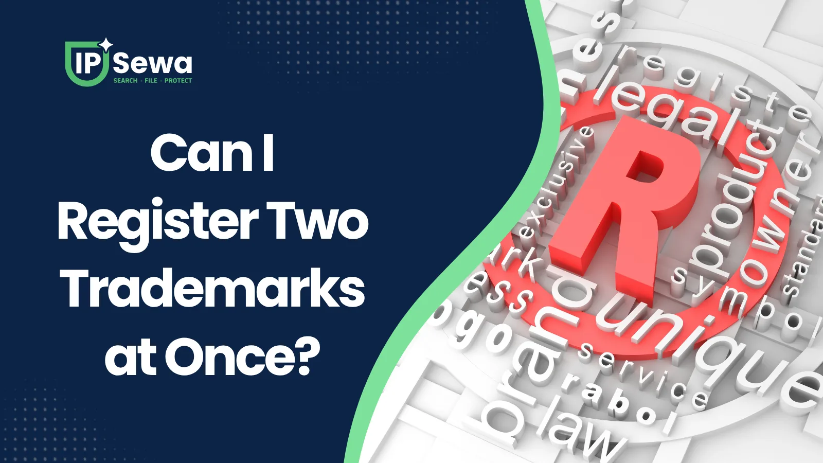 Can I Register Two Trademarks at Once?