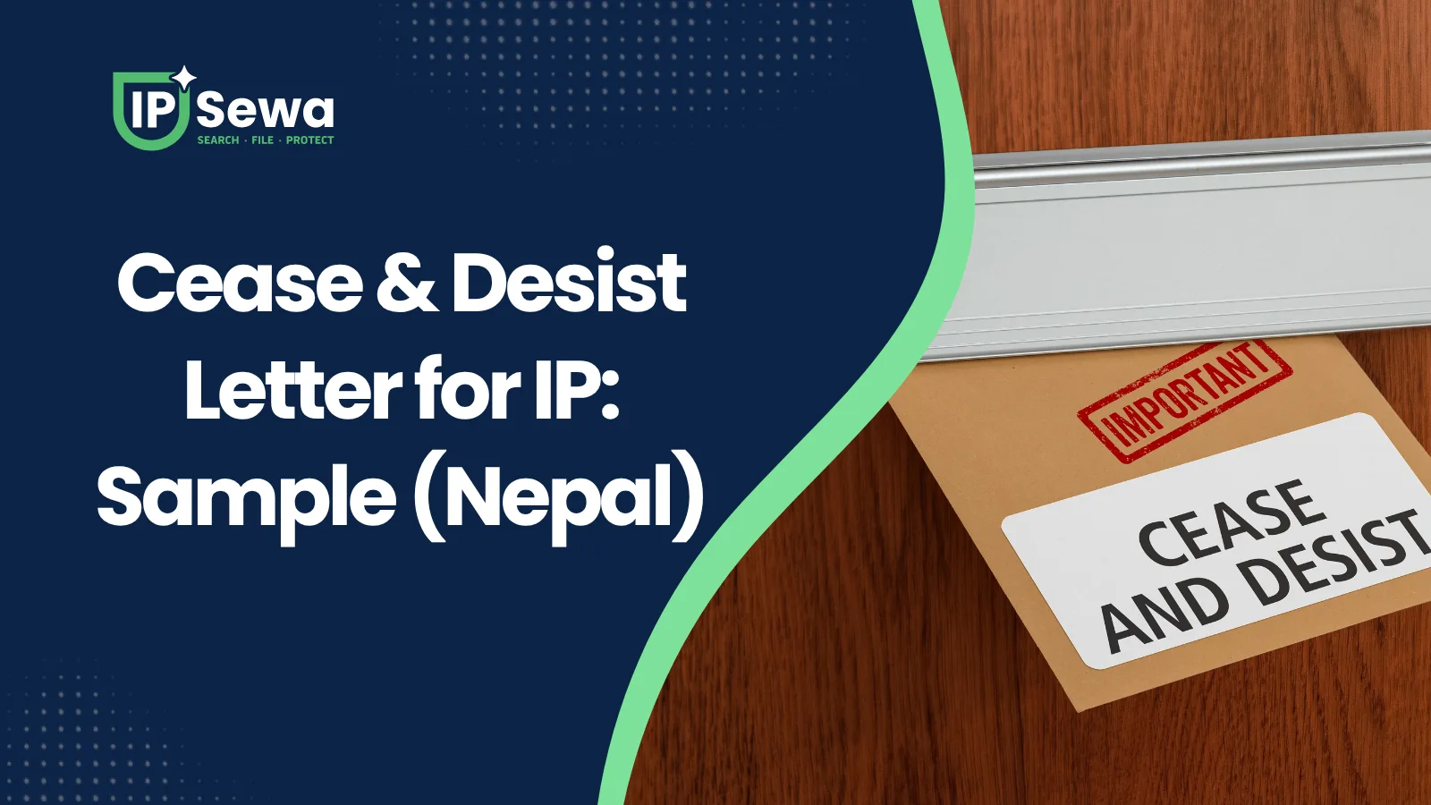 Cease & Desist Letter for IP: Sample (Nepal)