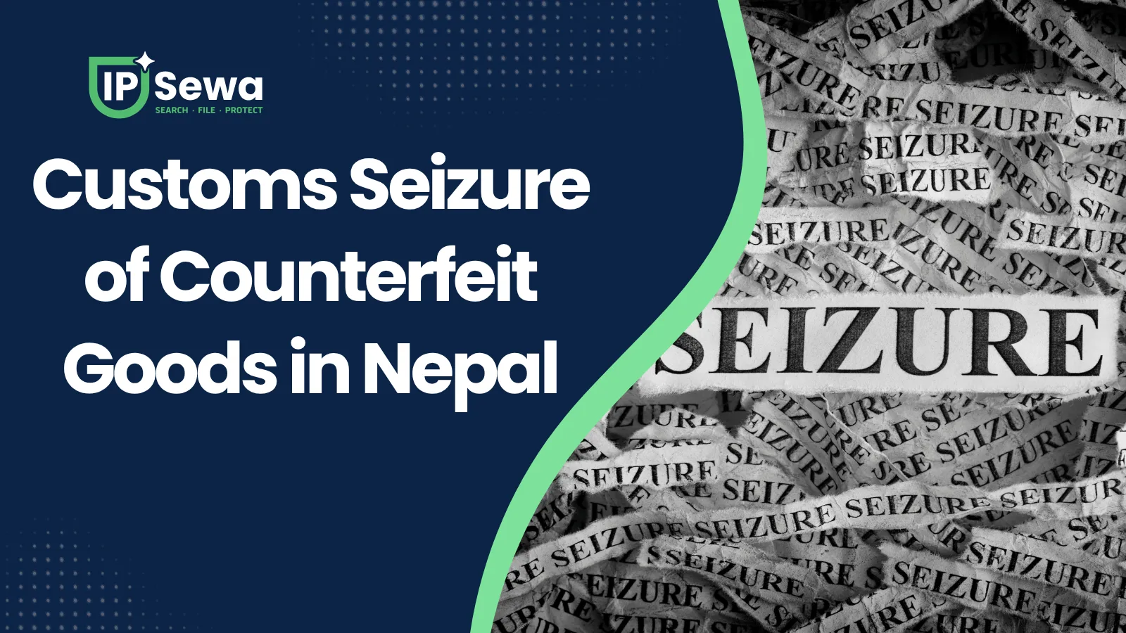 Customs Seizure of Counterfeit Goods in Nepal