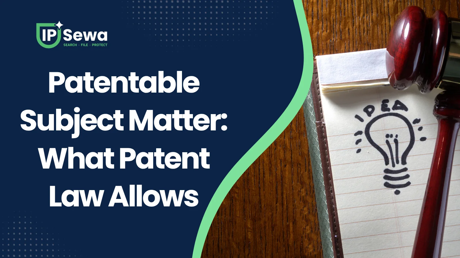 Patentable Subject Matter: What Patent Law Allows